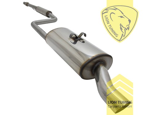 Edelstahl sportauspuff anlage - sportauspuff,
